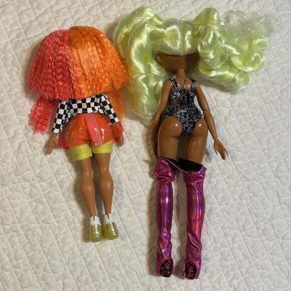 L.O.L. Surprise! O.M.G. Fashion Dolls - Neonlicious & Lady Diva - 2 Dolls ONLY - Picture 2 of 6